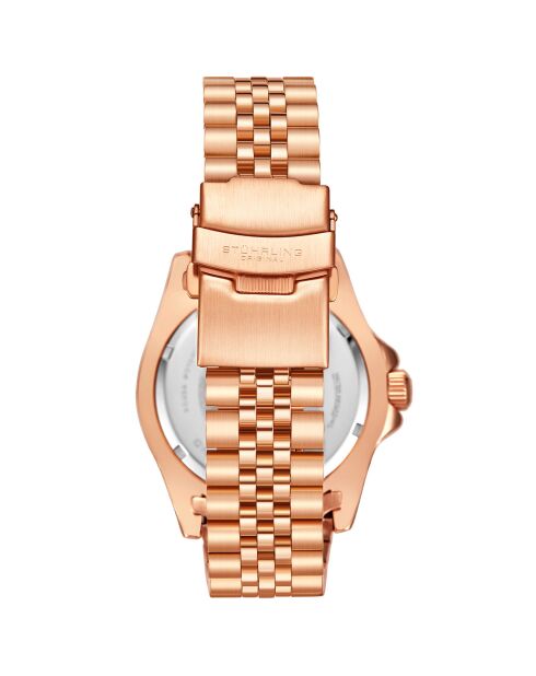 Montre Homme en Acier Quartz Aquadiver rose