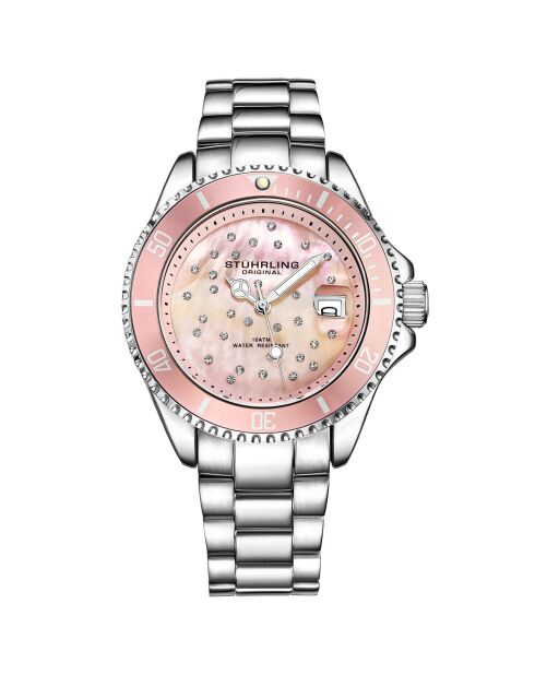 Montre Femme en Acier Quartz Vogue argentée