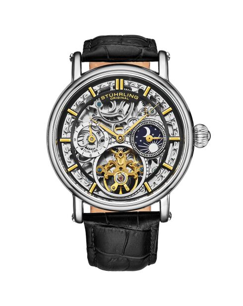 Montre Homme en Cuir Automatique Legacy noire