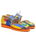 Sandales Picasso multicolores