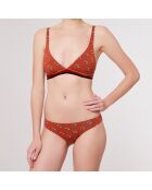 Maillot de Bain 2 pièces triangles brassière Tippi brique