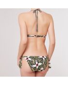Maillot de Bain 2 pièces triangles foulard Renoir vert