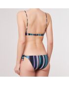 Maillot de Bain 2 pièces  Rayas marine/vert/violet