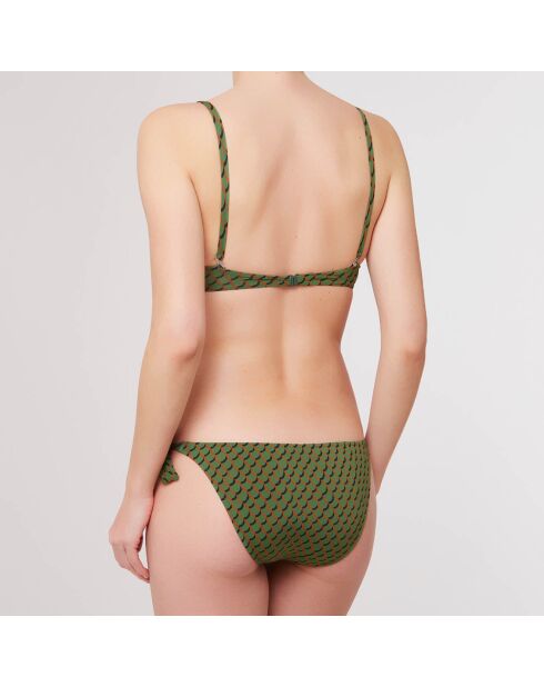 Maillot de Bain 2 pièces armatures Nubes vert