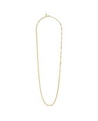 Sautoir Baguette en Argent doré