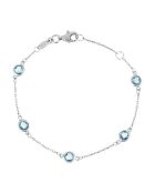 Bracelet Colors Topazes 1.75 ct or blanc