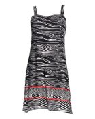 Robe Zebra noire