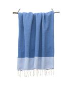 Ibiza Honeycomb Fouta griega azul/blanca - 100x200 cm