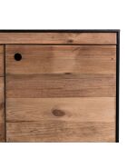 Buffet 4 portes Andrea Bois naturel  - 180x48x76cm