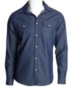 Chemise Pockets bleu foncé