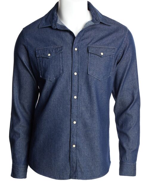 Chemise Pockets bleu foncé