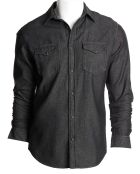 Chemise Pockets noire