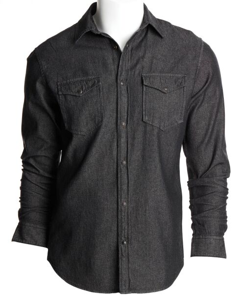 Chemise Pockets noire