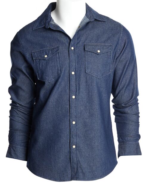 Chemise Pockets bleu foncé