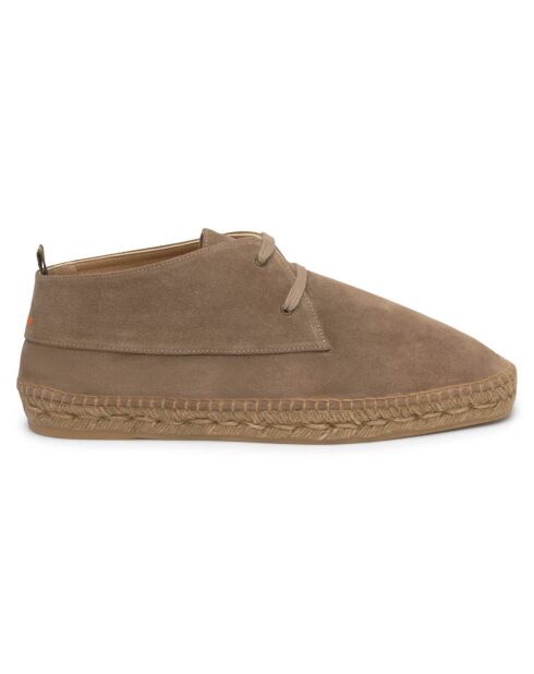 Chukka boots en Velours de Cuir Bruno vison