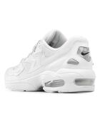 Baskets en Cuir & Mesh Air Max 2 Light blanches