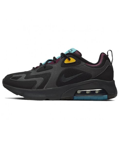 Baskets en Tissu & Cuir Air Max 200 noir/bleu/bordeaux