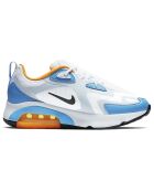 Baskets en Tissu & Cuir Air Max 200 blanc/bleu/orange