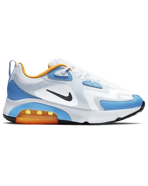 Baskets en Tissu & Cuir Air Max 200 blanc/bleu/orange