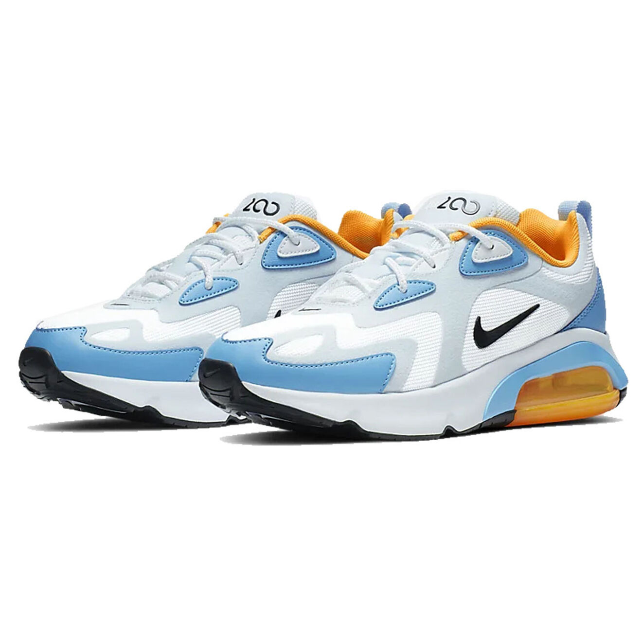 air max 200 blue and orange