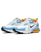 Baskets en Tissu & Cuir Air Max 200 blanc/bleu/orange