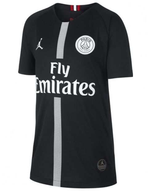 Maillot de football PSG Breathe Jersey noir/blanc