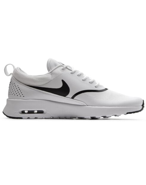 Baskets en Cuir & Tissu Air Max Thea blanc/noir