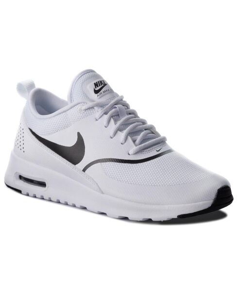 Baskets en Cuir & Tissu Air Max Thea blanc/noir