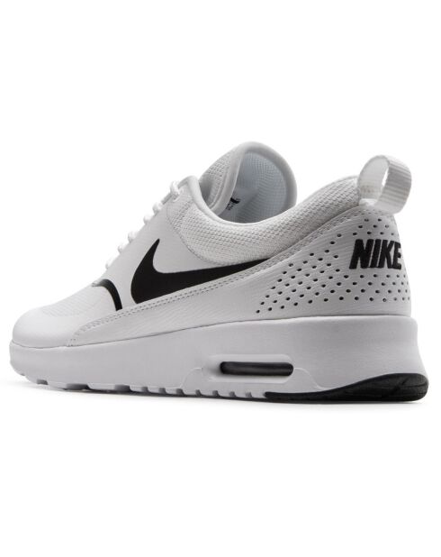 Baskets en Cuir & Tissu Air Max Thea blanc/noir