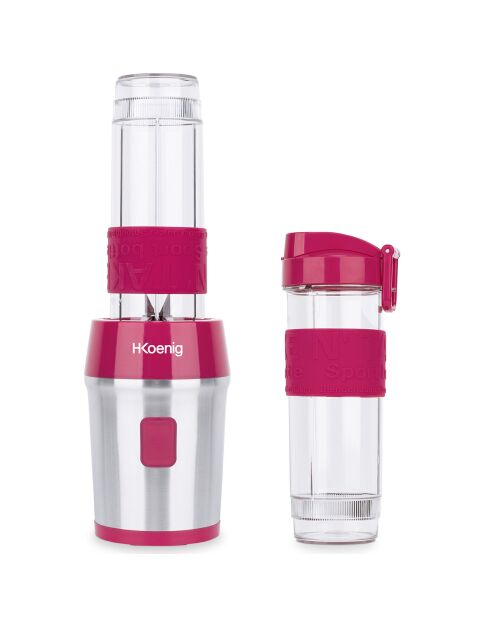 Mini blender à smoothies SMOO10 rose - 300W