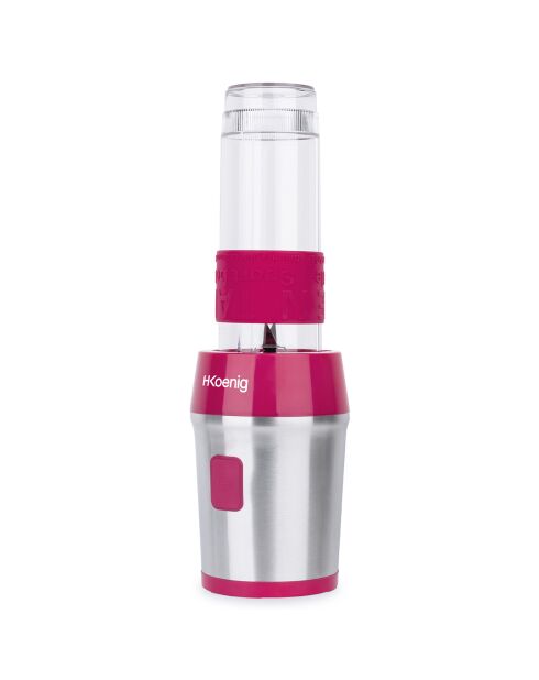 Mini blender à smoothies SMOO10 rose - 300W