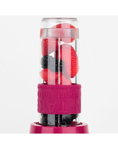 Mini blender à smoothies SMOO10 rose - 300W