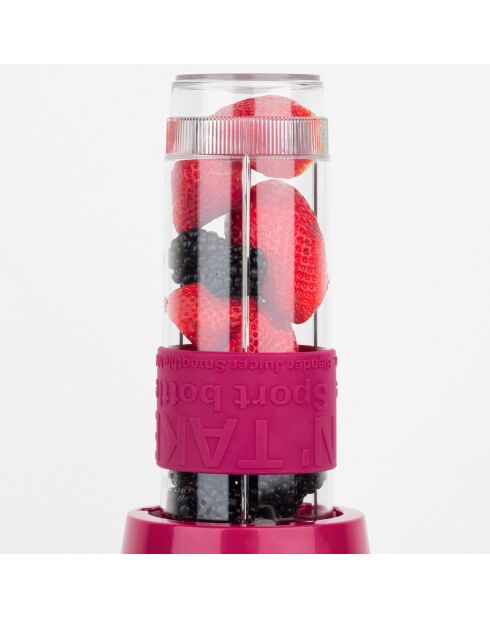 Mini blender à smoothies SMOO10 rose - 300W