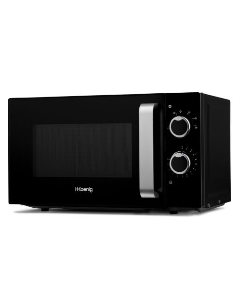 Micro-ondes 20L VIO8 noir/argenté - 700W