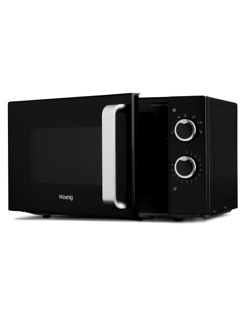 Mikrowelle 20L VIO8 schwarz/silber - 700W