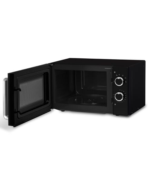 Micro-ondes 20L VIO8 noir/argenté - 700W