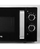 Micro-ondes 20L VIO8 noir/argenté - 700W