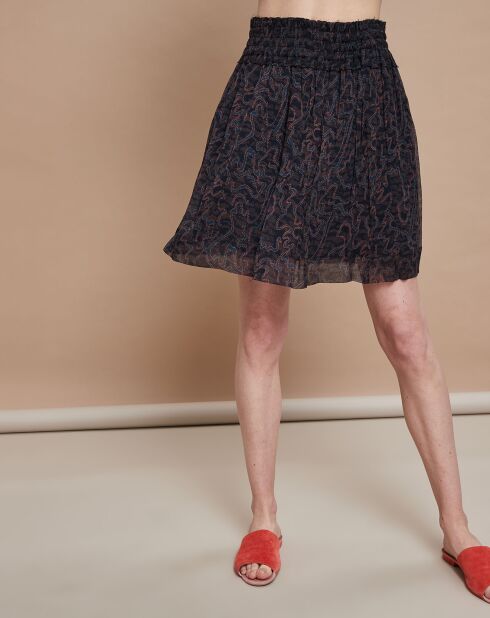 Jeannette mitternachtsblauer Rock