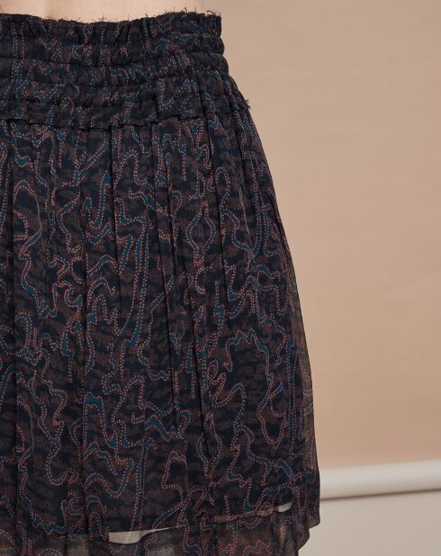 Jeannette mitternachtsblauer Rock