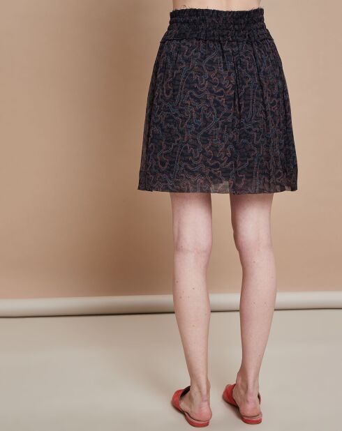 Jeannette mitternachtsblauer Rock