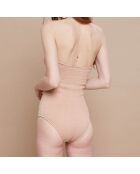 Maillot de Bain Hesilvio 1 pièce rose