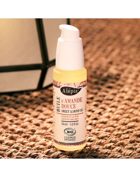 Biologische zoete amandelolie - 30 ml
