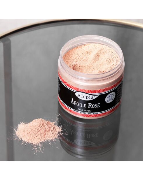 Masque visage Argile Rose peaux normales à grasses - 140 g