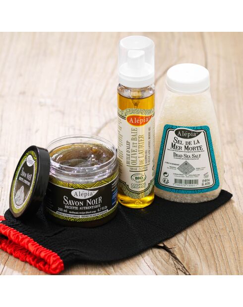 Set de cuidado exfoliante revitalizante - 4 piezas