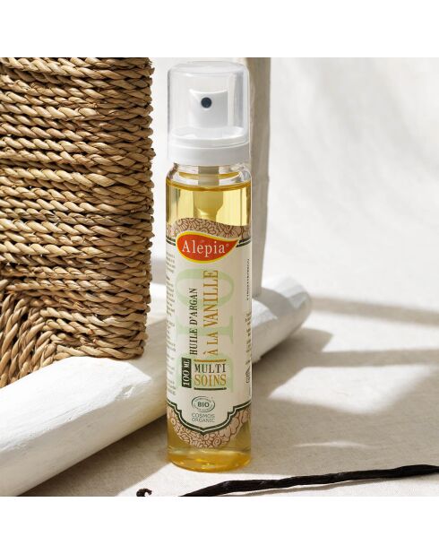 Huile d'Argan à la Vanille BIO Régénérante - 100 ml