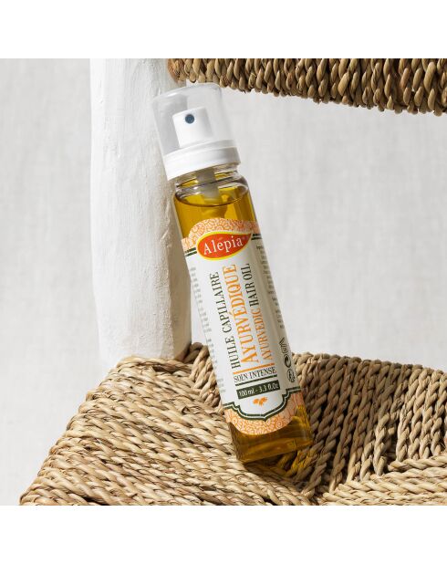 Huile capillaire ayurvédique BIO - Soin pour cheveux - 100ml
