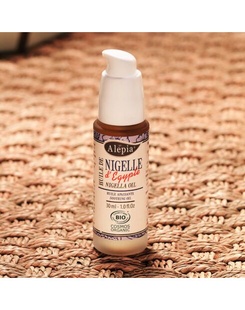 Olio di nigella egiziano lenitivo biologico - 30 ml