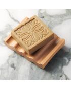 Porte-savon d'Alep en Bois de Hêtre - 8x6 cm
