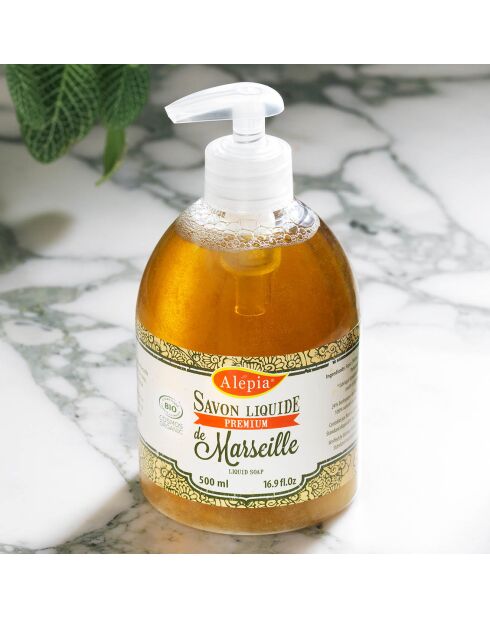 Savon de Marseille Liquide Premium BIO Douceur - 500 ml