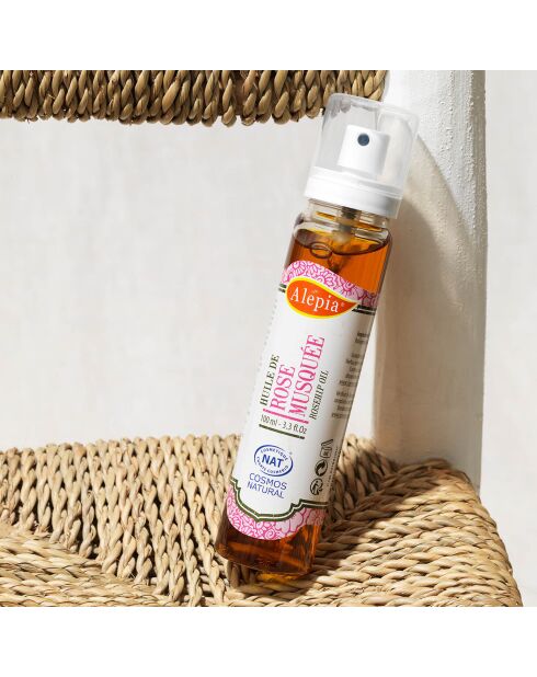 100% reines Hagebutten-Pflanzenöl Nährend & Anti-Aging - 100 ml